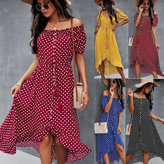 Boho Drawstring Midi Dress #88211591160