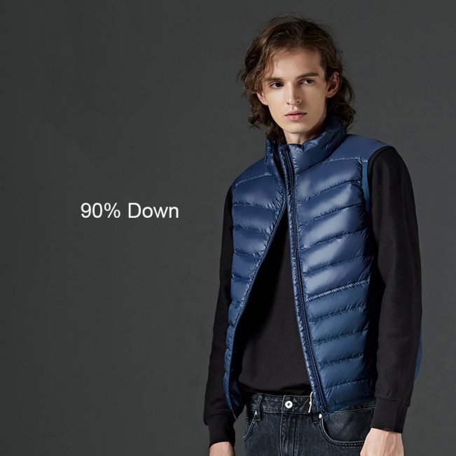 Lightweight Down Vest for Men 88211592362#